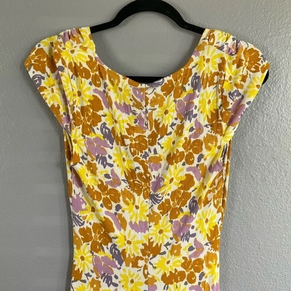 Free People Key To Your Heart Mini Dress New with tags size M floral print D12
